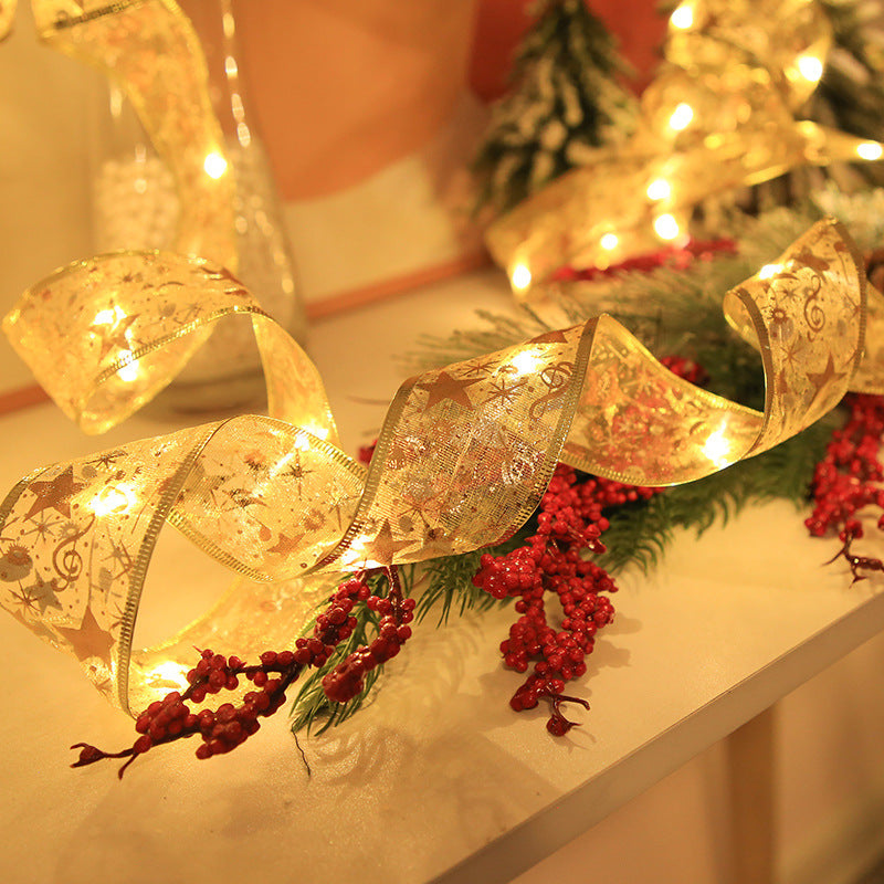 Christmas Tree Decoration Ribbon Led